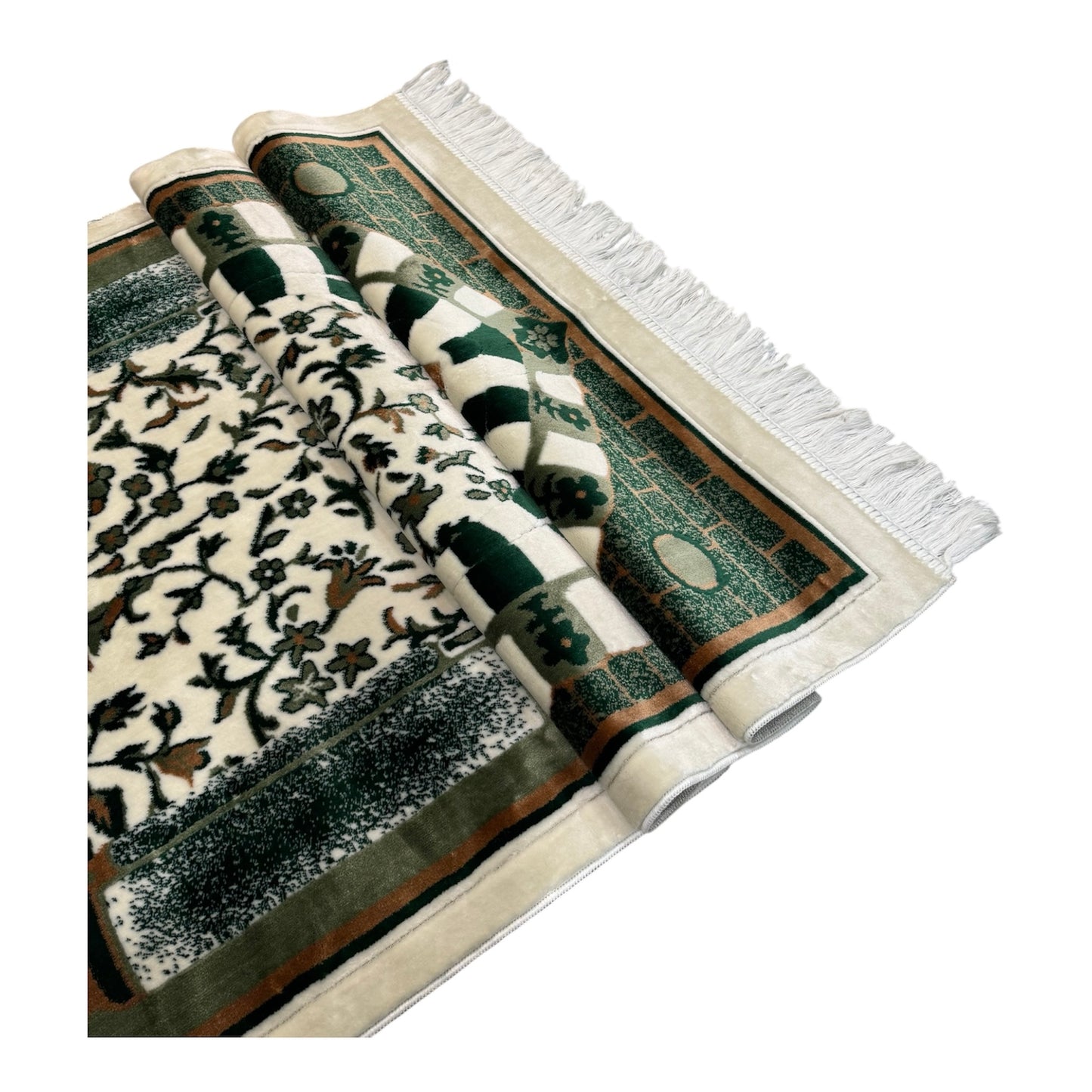 Medine Green Prayer Mat