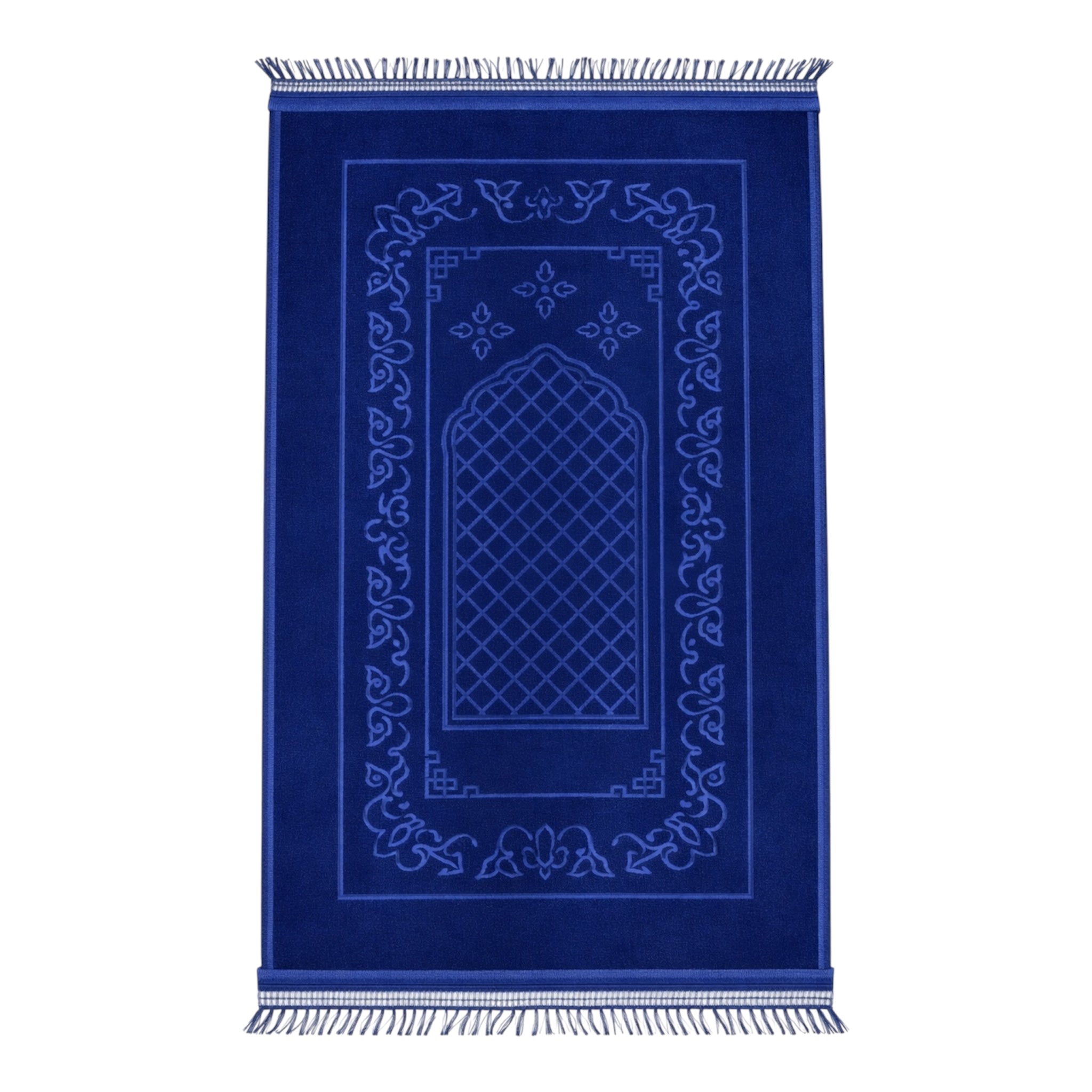 SHKATI リラクゼーションマット ネイビー Premium Navy Prayer Mat – S A D E COLLECTION