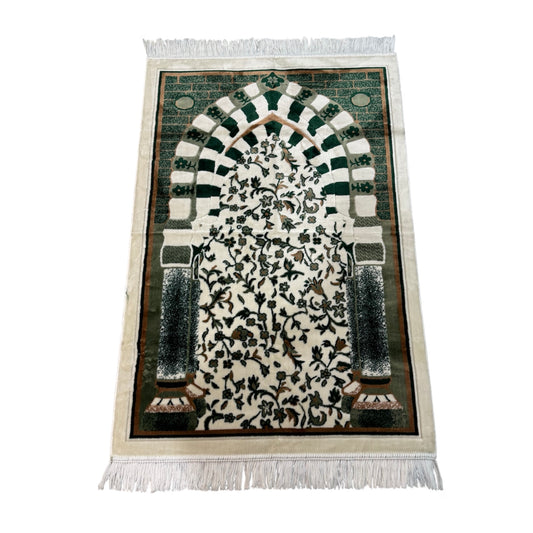 Medine Green Prayer Mat