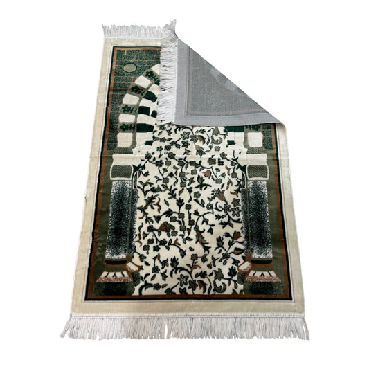Medine Green Prayer Mat
