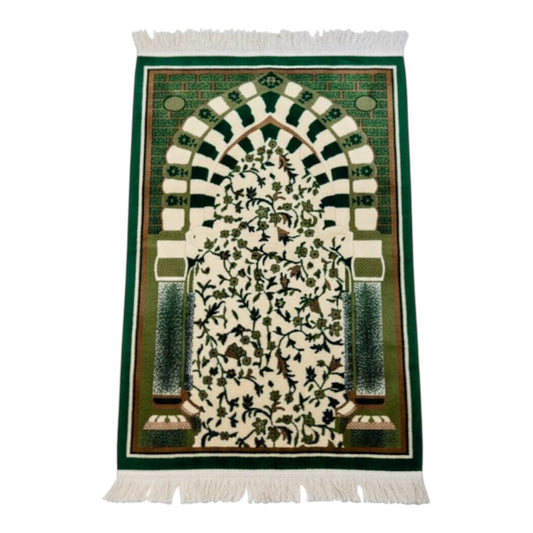 Medine Green Prayer Mat