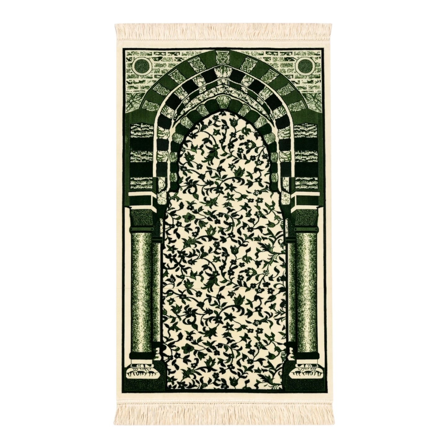 Madina Dark Moss Prayer Mat