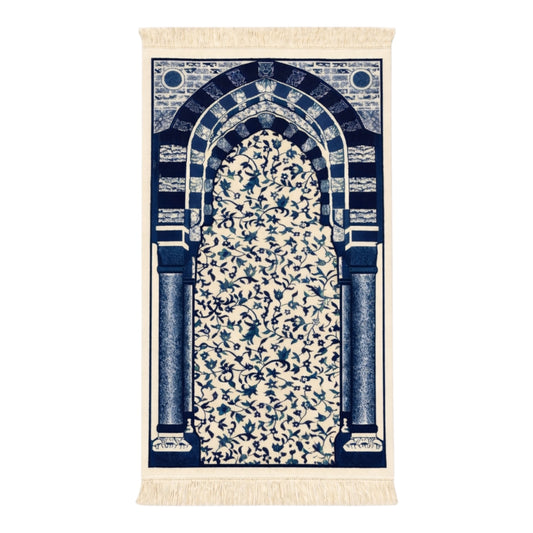Madina Blue Prayer Mat
