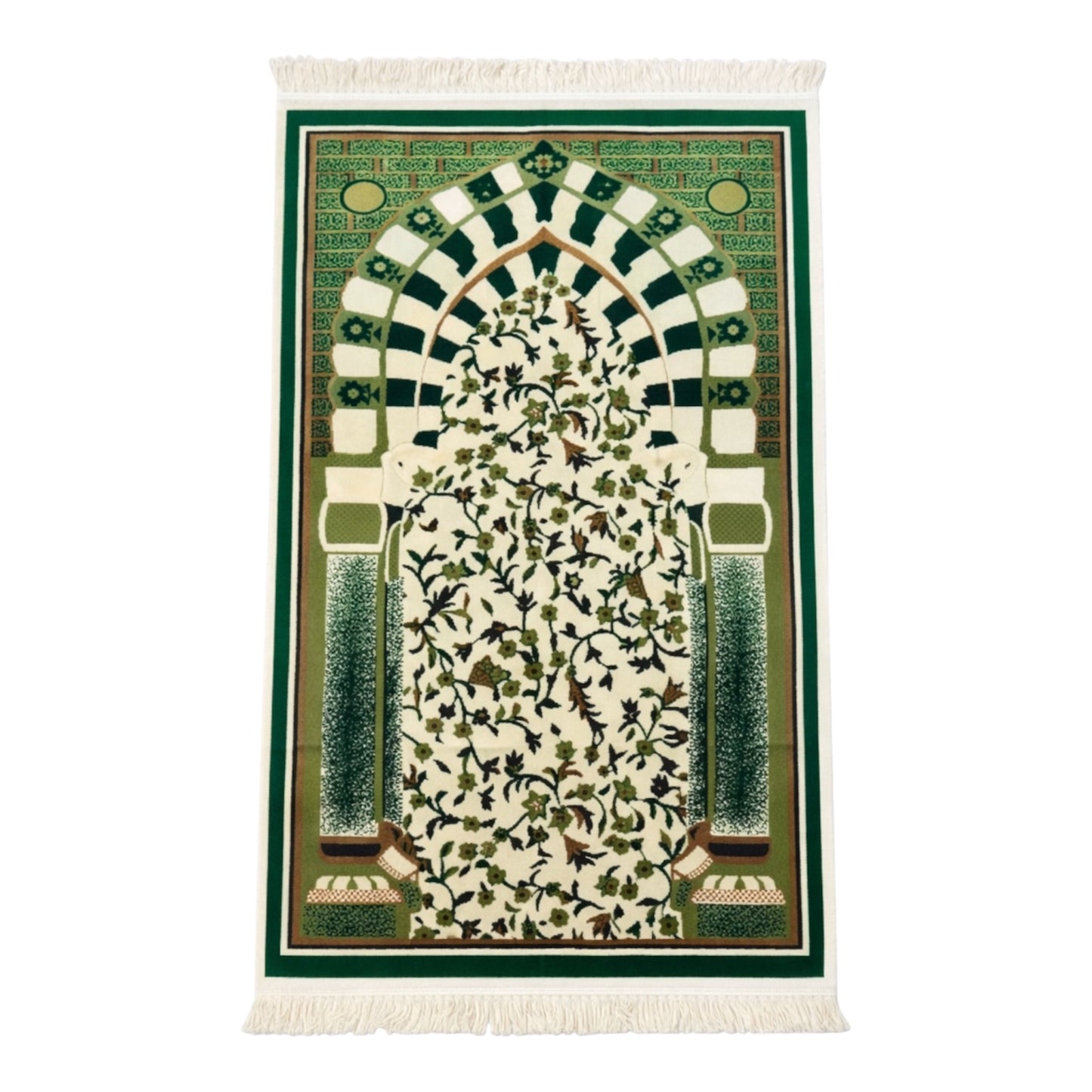 Medina Green Prayer Mat