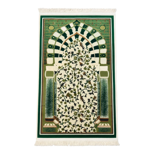 Medina Green Prayer Mat