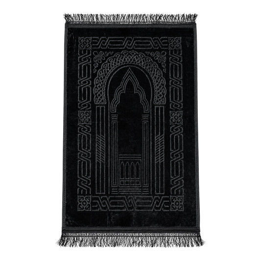 Premium Black Prayer Mat