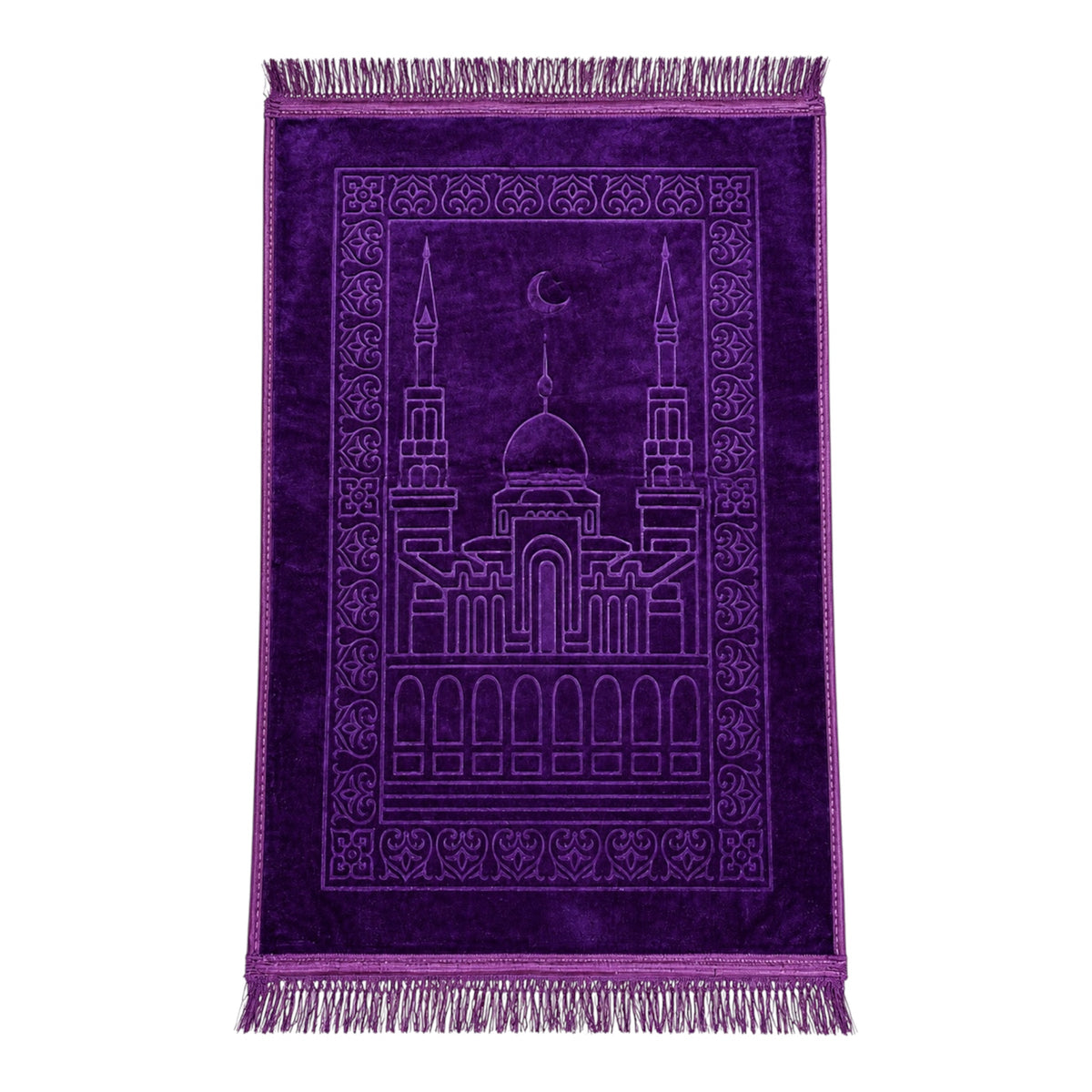 Premium Dark Purple Prayer Mat
